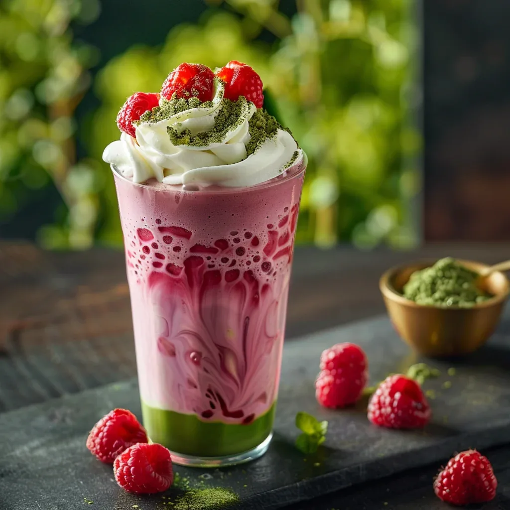 Macha Latte Himbreere